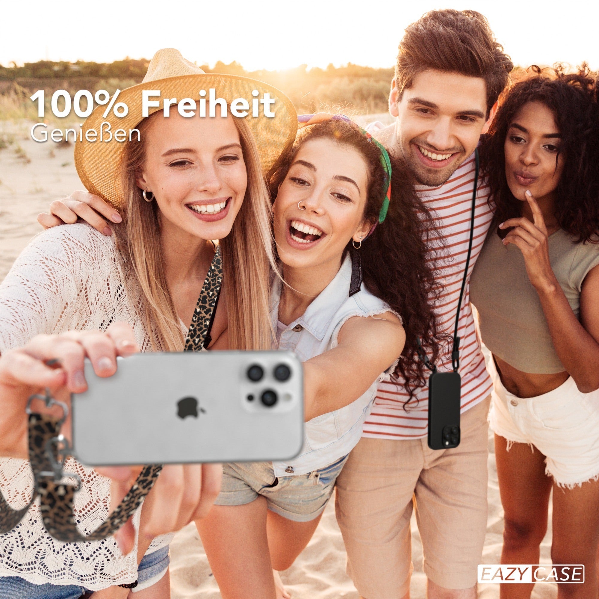 iPhone 16 Pro Max Hülle + Boho Band