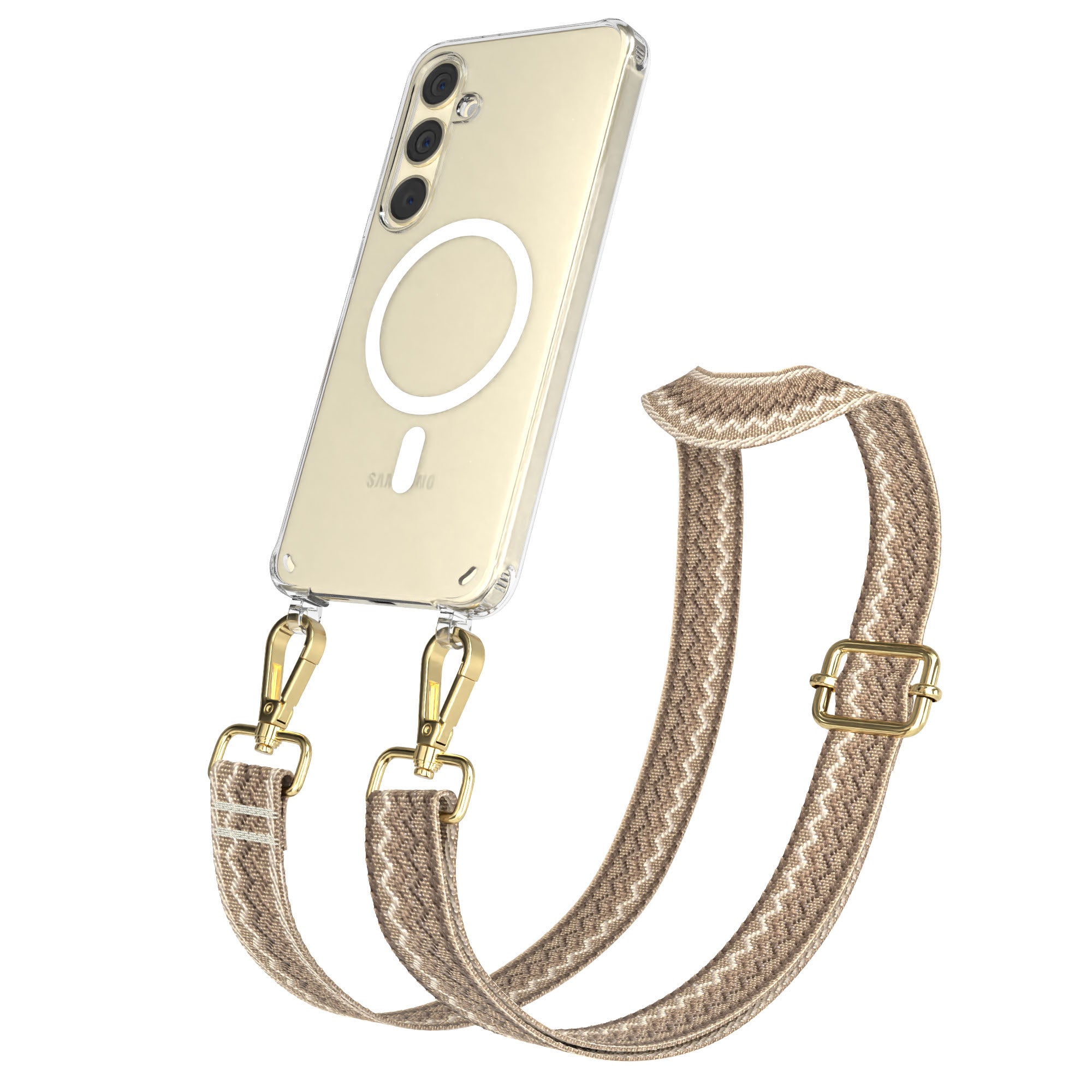 Samsung Galaxy S24 Plus Handykette MagSafe Boho Band verstellbar EAZY CASE 