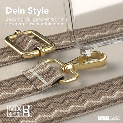 iPhone 16 Plus MagSafe Handykette mit Boho Band Set EAZY CASE 