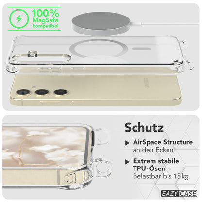 Samsung Galaxy S24 Plus Handykette MagSafe Boho Band verstellbar EAZY CASE 