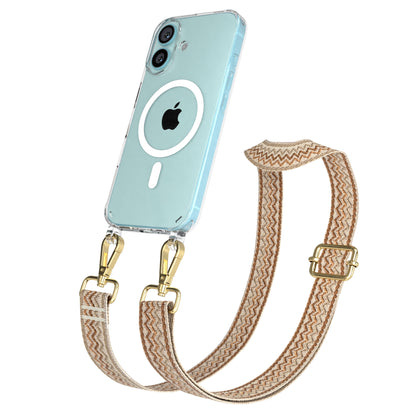 iPhone 16 MagSafe Handykette mit verstellbarem Boho Trageriemen von EAZY CASE 