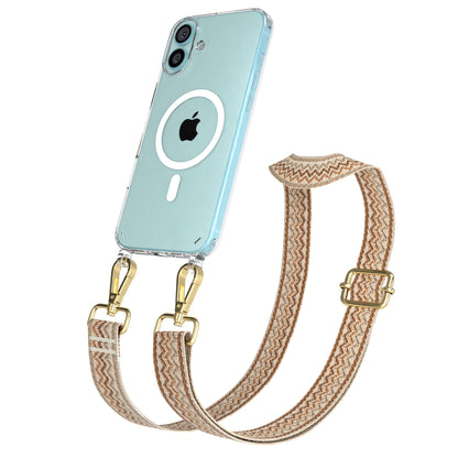 iPhone 16 Plus MagSafe Handykette mit Boho Band Set EAZY CASE 