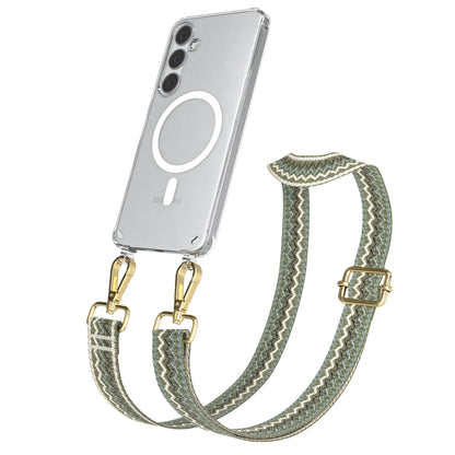 Samsung Galaxy S24 Plus Handykette MagSafe Boho Band verstellbar EAZY CASE 