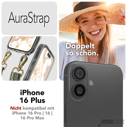 iPhone 16 Plus MagSafe Handykette mit Boho Band Set EAZY CASE 