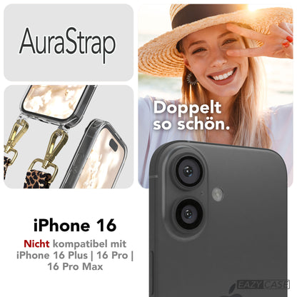 iPhone 16 MagSafe Handykette mit verstellbarem Boho Trageriemen von EAZY CASE 