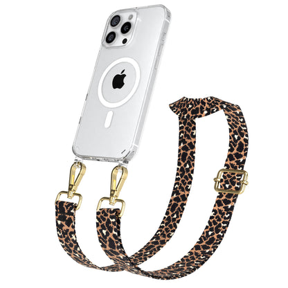 iPhone 16 Pro Max Handykette mit MagSafe Boho Band verstellbar 
