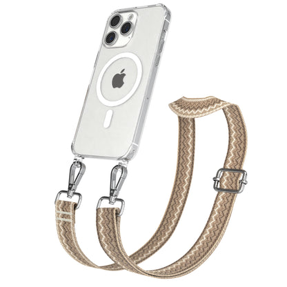 iPhone 15 Pro Max Handykette MagSafe mit Boho Band verstellbar 