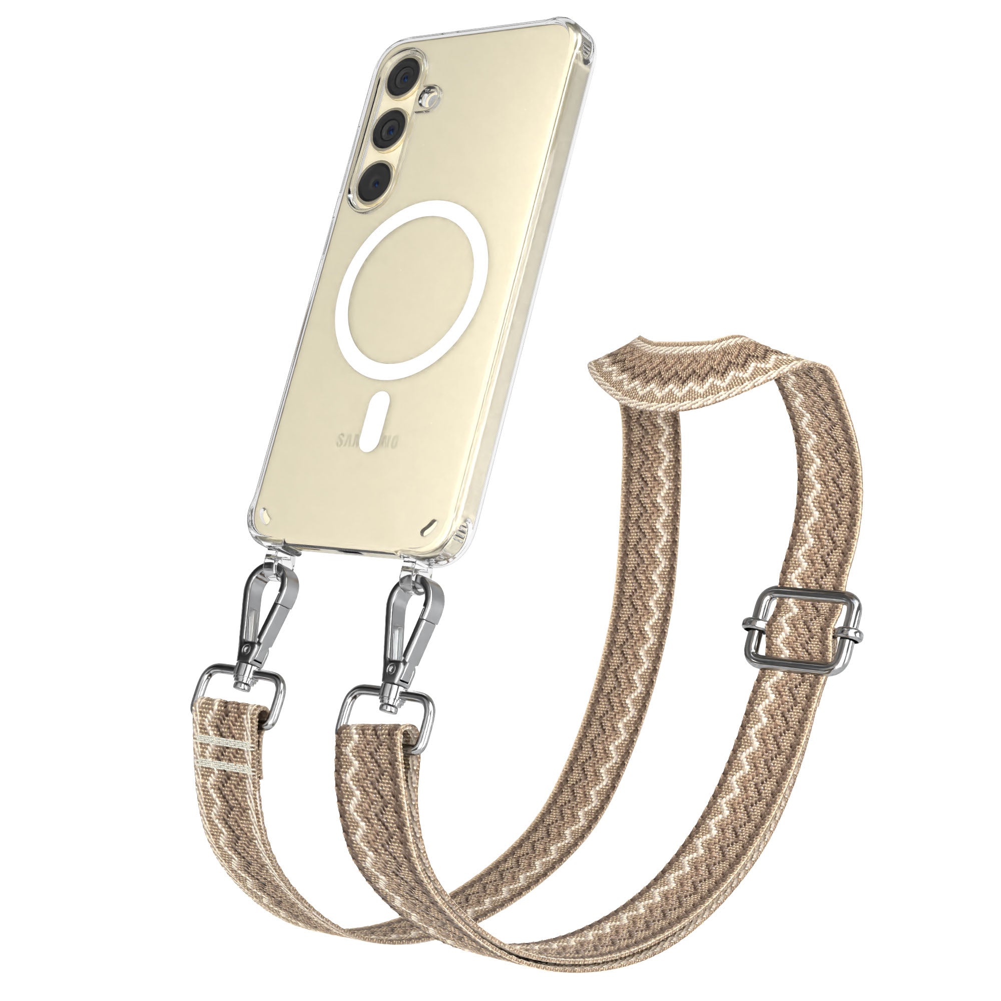 Samsung Galaxy S24 Plus Handykette MagSafe Boho Band verstellbar EAZY CASE 