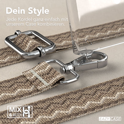 Samsung Galaxy S24 Ultra Handykette mit MagSafe Halterung und Boho Band 