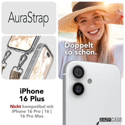 iPhone 16 Plus MagSafe Handykette mit Boho Band Set EAZY CASE 
