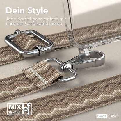 iPhone 16 Plus MagSafe Handykette mit Boho Band Set EAZY CASE 