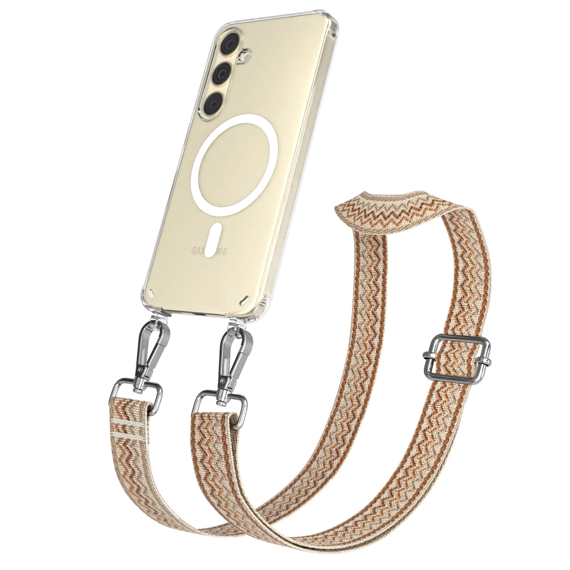 Samsung Galaxy S24 Plus Handykette MagSafe Boho Band verstellbar EAZY CASE 