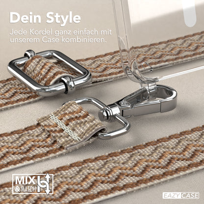 Samsung Galaxy S25 Handykette MagSafe Boho Band verstellbarer Trageriemen 