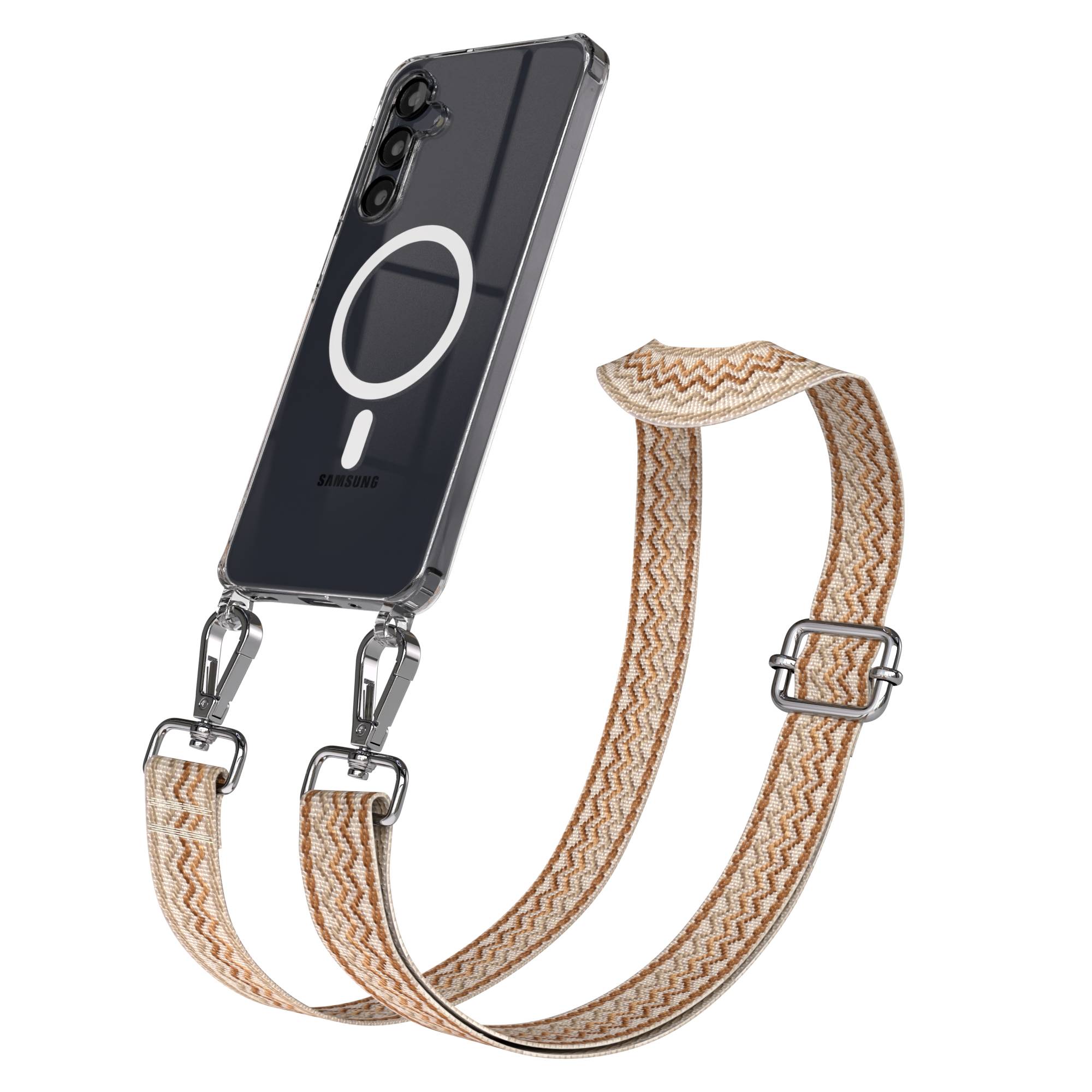 Galaxy A-6 Serie MagSafe Hülle + Boho Band Tiermuster