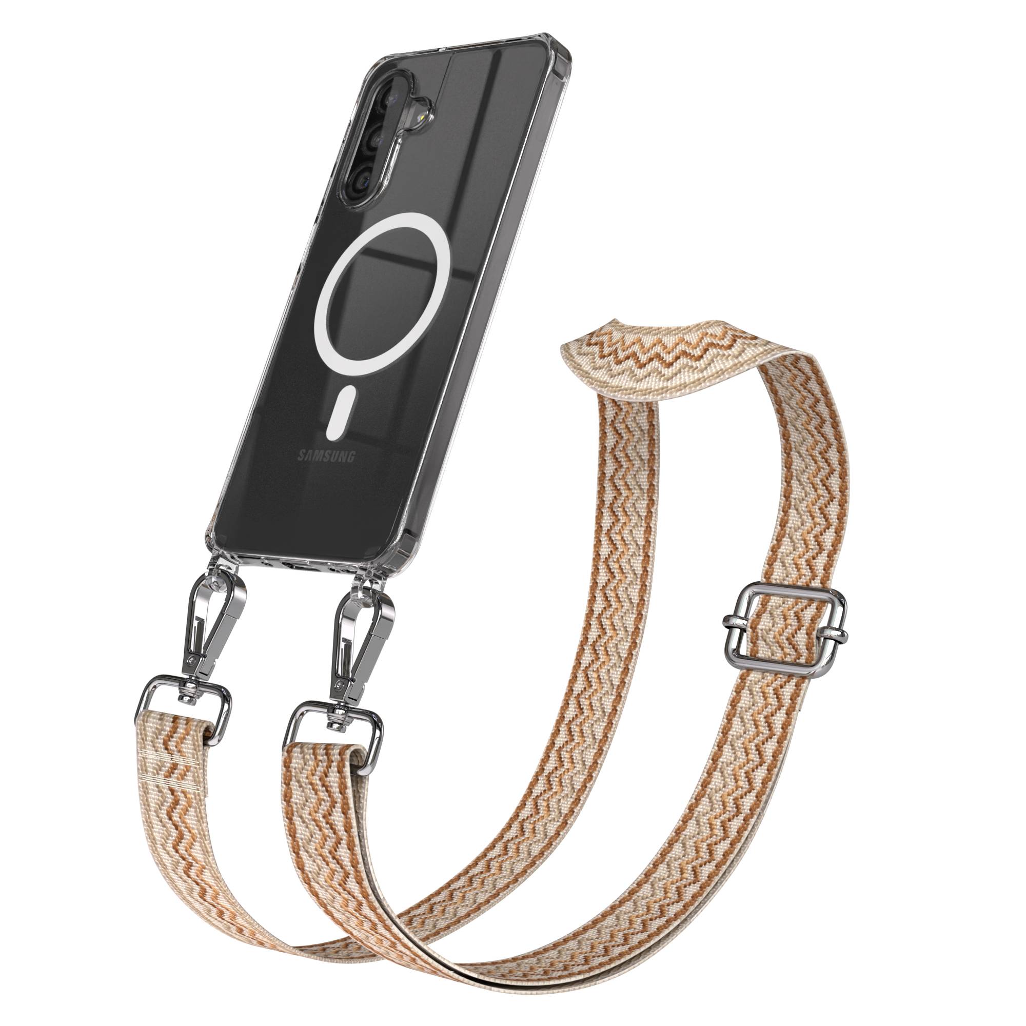 Samsung Galaxy A26 Handykette MagSafe Boho Band verstellbar Umhängen 