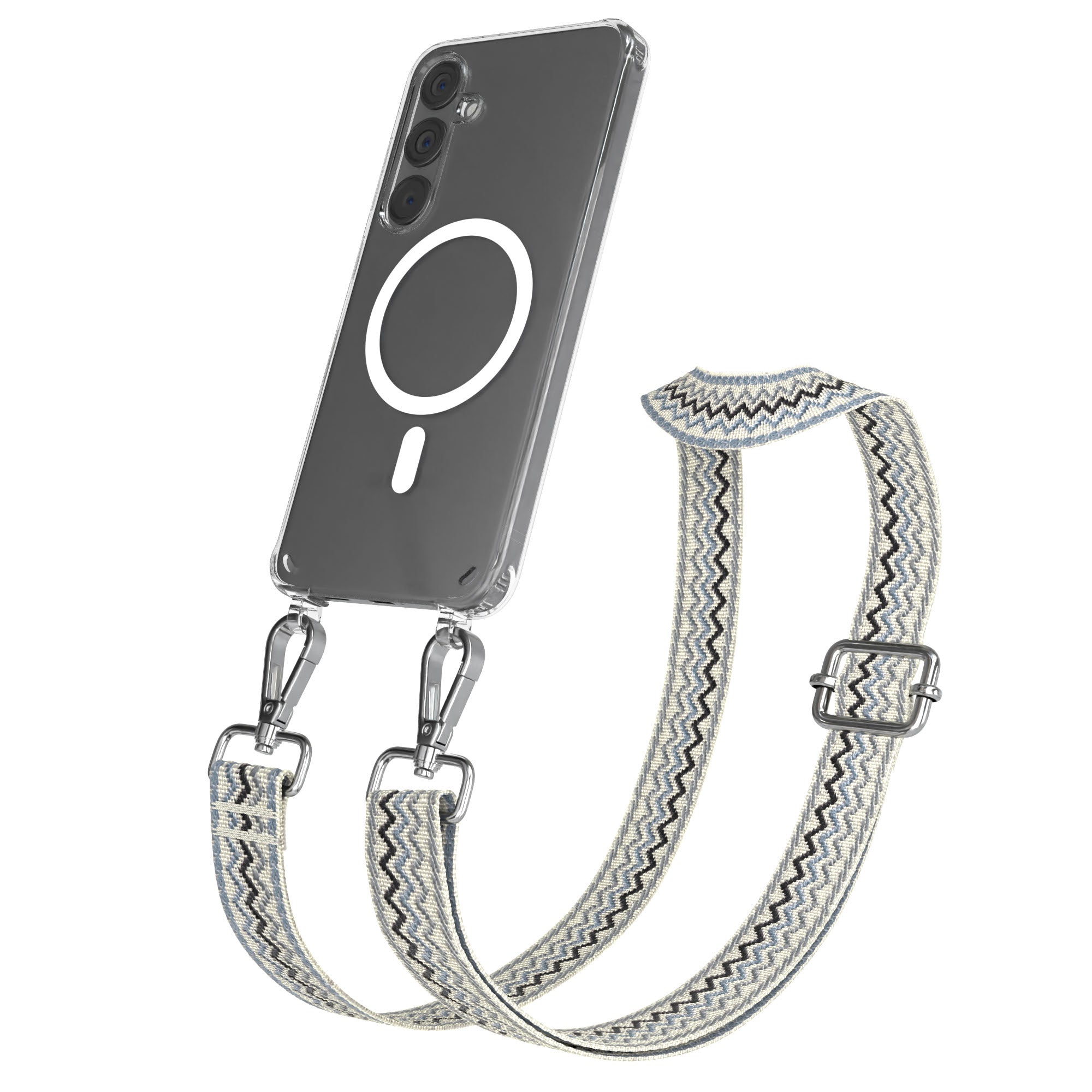Samsung Galaxy S24 Plus Handykette MagSafe Boho Band verstellbar EAZY CASE 