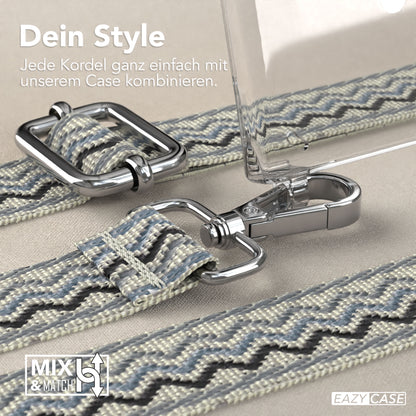 Samsung Galaxy S24 Ultra Handykette mit MagSafe Halterung und Boho Band 