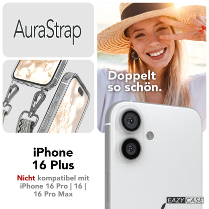 iPhone 16 Plus MagSafe Handykette mit Boho Band Set EAZY CASE 