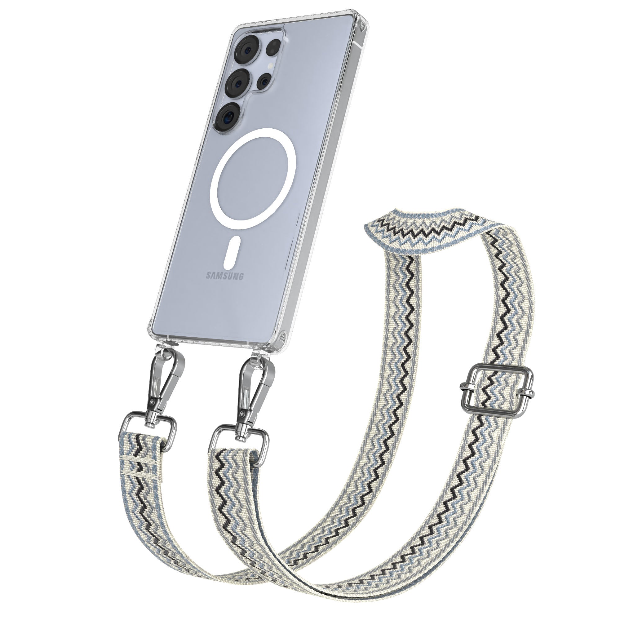 Samsung Galaxy S25 Ultra Handykette MagSafe mit verstellbarem Boho Band 