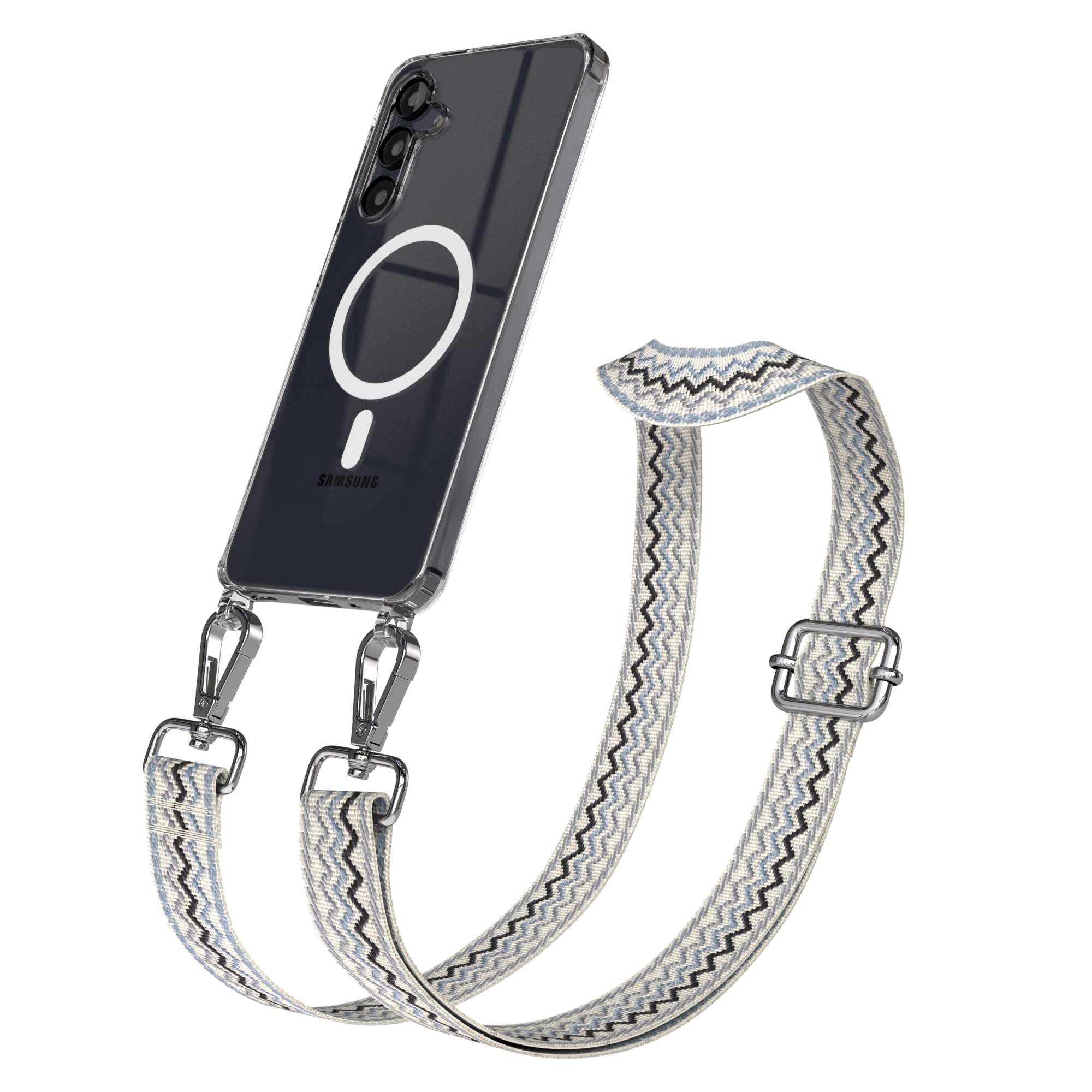 Samsung Galaxy A16 Handykette mit MagSafe und Boho Band verstellbar 