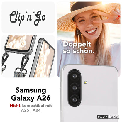 Samsung Galaxy A26 Handykette MagSafe Boho Band verstellbar Umhängen 