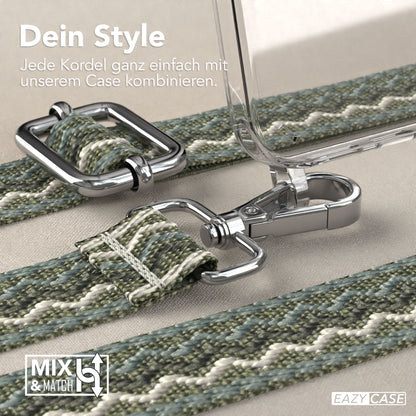 iPhone 16 Plus MagSafe Handykette mit Boho Band Set EAZY CASE 