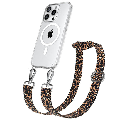 iPhone 16 Pro MagSafe Handykette mit Boho Band verstellbar 