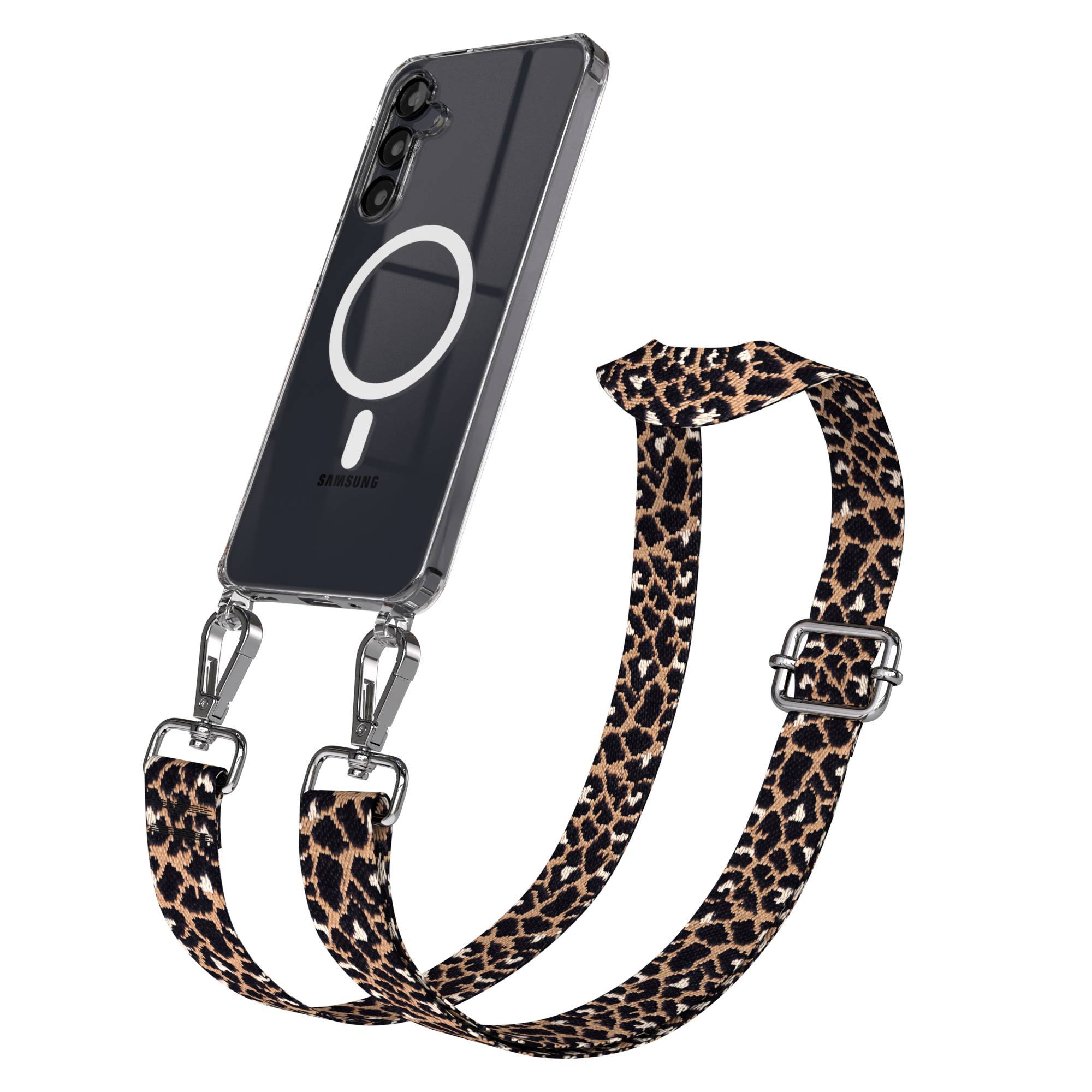 Samsung Galaxy A16 Handykette mit MagSafe und Boho Band verstellbar 