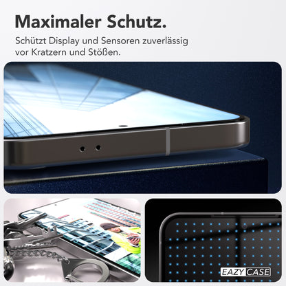 Galaxy S24 FE 2er Set Glasfolie + Installationsrahmen