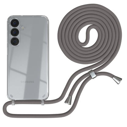 Galaxy S25 Serie transparente Hülle + Kordel
