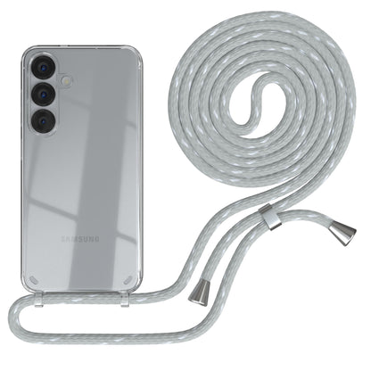 Galaxy S25 Serie transparente Hülle + Kordel