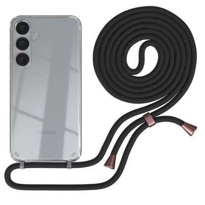 Galaxy S25 Plus transparente Hülle + Kordel