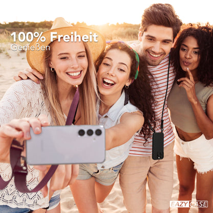 Galaxy S25 Plus Silikonhülle + breites Band