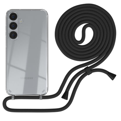 Galaxy S25 Plus transparente Hülle + Kordel