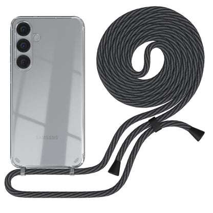 Galaxy S25 Plus transparente Hülle + Kordel