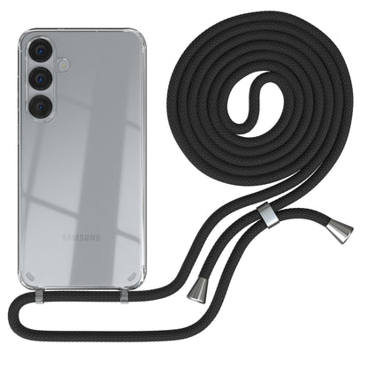 Galaxy S25 Plus transparente Hülle + Kordel