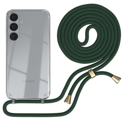 Galaxy S25 Plus transparente Hülle + Kordel