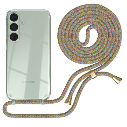 Galaxy S25 Plus transparente Hülle + Kordel
