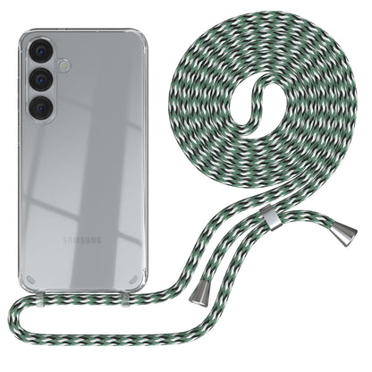 Galaxy S25 Plus transparente Hülle + Kordel