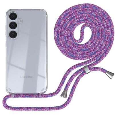 Galaxy S25 Plus transparente Hülle + Kordel