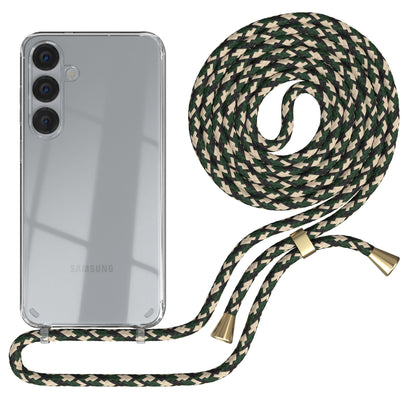 Galaxy S25 Plus transparente Hülle + Kordel