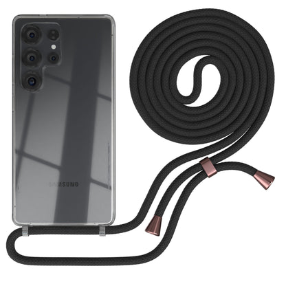 Galaxy S25 Ultra transparente Hülle + Kordel