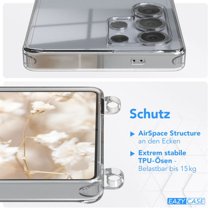 Samsung Galaxy S25 Ultra Handykette mit Boho Band zum Umhängen 