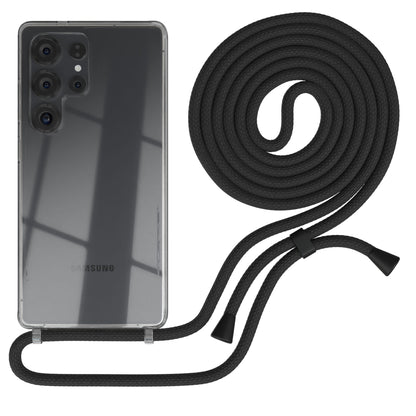 Galaxy S25 Ultra transparente Hülle + Kordel