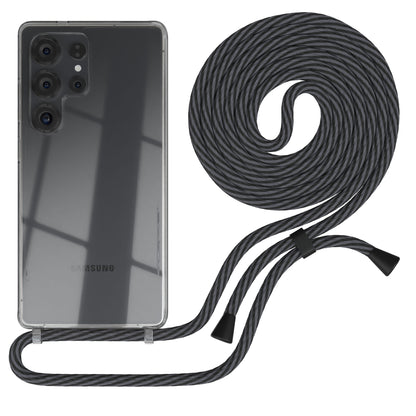 Galaxy S25 Ultra transparente Hülle + Kordel