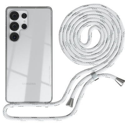 Galaxy S25 Ultra transparente Hülle + Kordel