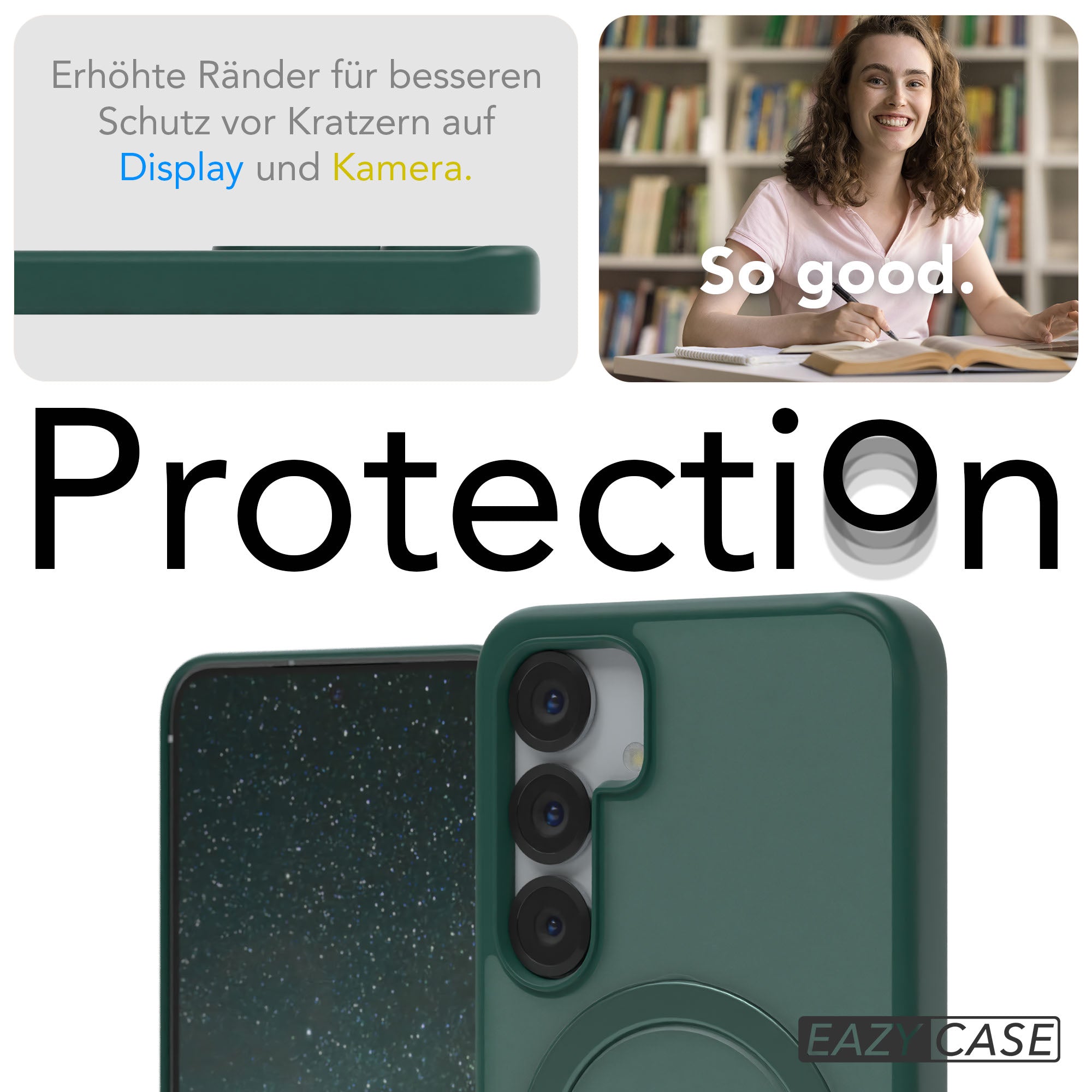 Galaxy S25 Outdoor Hülle + drehbarer Ring mit MagSafe
