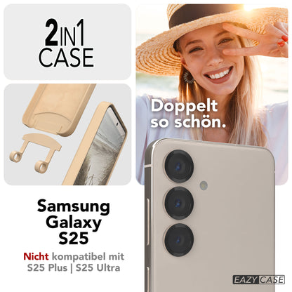 Galaxy S25 2in1 Hülle mit Kordel