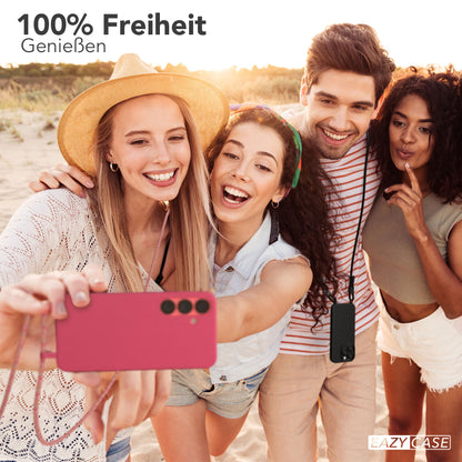 Galaxy S25 2in1 Hülle mit Kordel