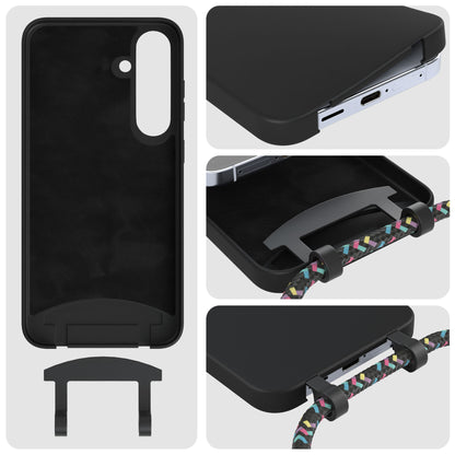 Galaxy S25 Plus 2in1 Hülle mit Kordel